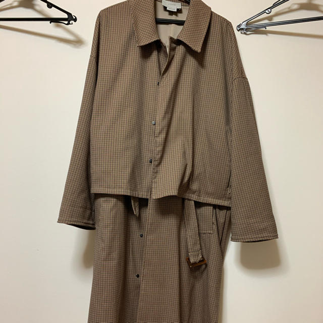 ジャケット/アウターYOKE ヨーク 3WAY BAL COLLAR SHARE COAT