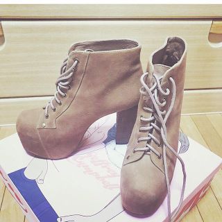 ジェフリーキャンベル(JEFFREY CAMPBELL)の【美品】 Jeffrey Campbell ♡ LITA  (ブーツ)