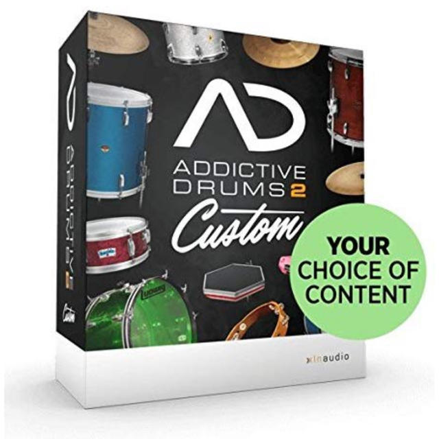 ADDICTIVE(アディクティブ)のaddictive drums 2 custom アディクティブドラム 楽器のDTM/DAW(ソフトウェア音源)の商品写真