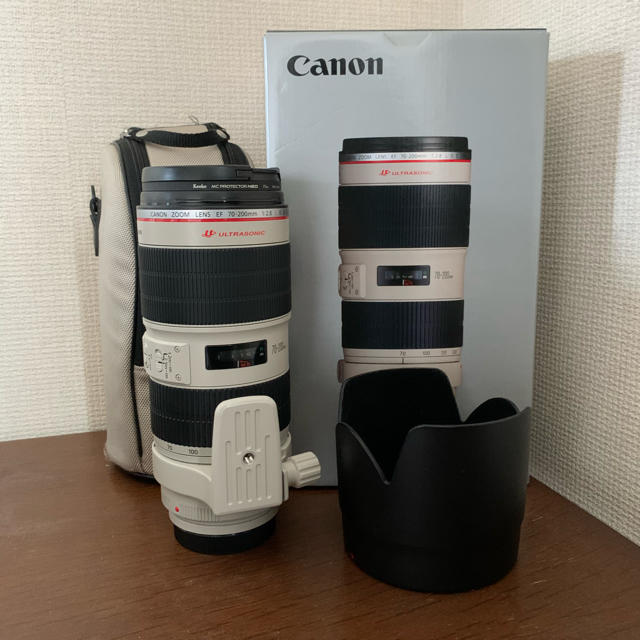 Canon EF70-200mm F2.8L ISⅡUSM 美品未記入保証書付