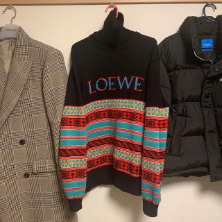 ロエベ(LOEWE)のMサイズ　LOEWE ロゴウールニット(ニット/セーター)