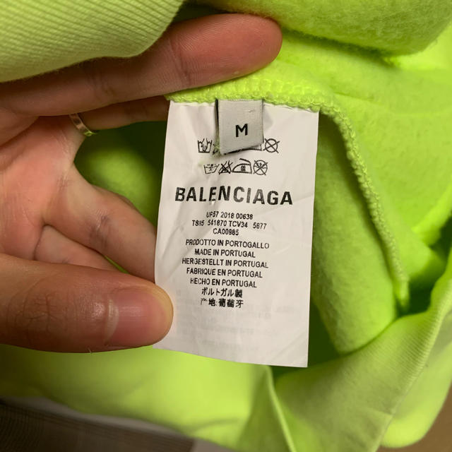 Mサイズ Balenciaga wfp パーカー | www.jarussi.com.br