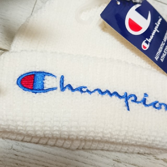 Champion(チャンピオン)のチャンピョン ニット帽 キッズ/ベビー/マタニティのこども用ファッション小物(帽子)の商品写真