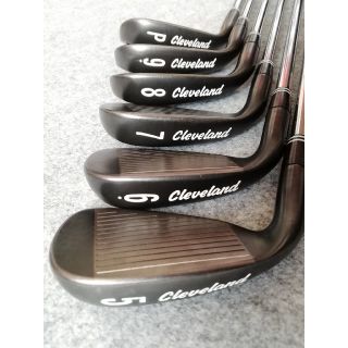 クリーブランドゴルフ(Cleveland Golf)のcleveland クリーブランド アイアン TA7 6本セット 黒 ブラック(クラブ)