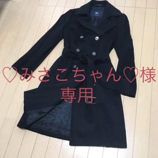 バーバリー(BURBERRY)のバーバリー カシミヤ ベルテッドトレンチコート ロングコート(トレンチコート)