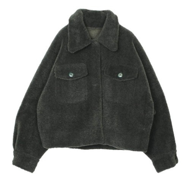 Ameri VINTAGE Ameri vintage OVER SIZE ECO MOUTON COAT