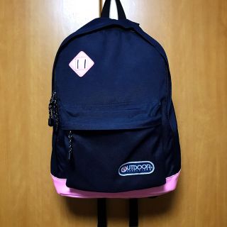 アウトドア(OUTDOOR)のOUTDOOR バックパック リュックサック ピンク(バッグパック/リュック)