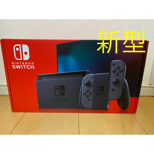 新モデルNintendo Switch 本体Joy-Con(L)/(R) グレー家庭用ゲーム機本体