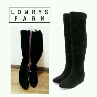 ローリーズファーム(LOWRYS FARM)の14インヒールニーハイブーツ(ブーツ)