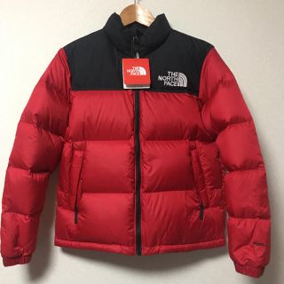 ザノースフェイス(THE NORTH FACE)の新品 ノースフェイス 1996 レトロヌプシ 赤 US kid's L(ダウンジャケット)