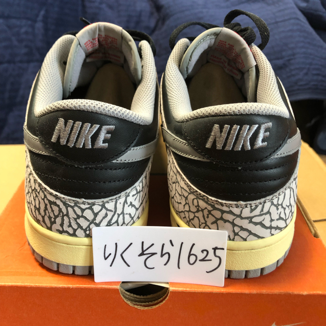 NIKE(ナイキ)の29.5cm NIKE DUNK LOW BLACK CEMENT メンズの靴/シューズ(スニーカー)の商品写真