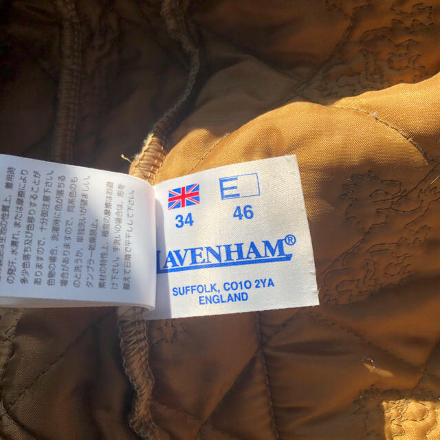 LAVENHAM(ラベンハム)のLAVENHAM × Ben Sherman （ラベンハム　ベンシャーマン） メンズのジャケット/アウター(ブルゾン)の商品写真