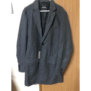 アベイル(Avail)のアベイル  新品　メンズ　チェスターコート　Mサイズ　アズール　ZARA(チェスターコート)