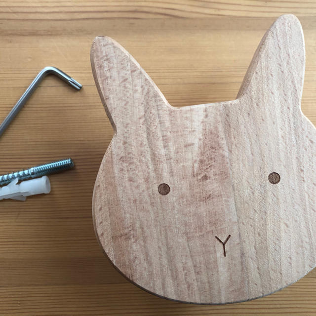 Liewood  Hook Rabbit/Natural リーウッド うさぎ インテリア/住まい/日用品のインテリア/住まい/日用品 その他(その他)の商品写真