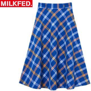 ミルクフェド(MILKFED.)のMILKFED☆バイアスチェックスカート(その他)