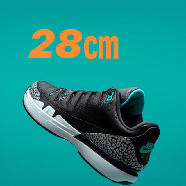 atmos(アトモス)のNIKE Zoom Vapor RF×AJ3  28センチ メンズの靴/シューズ(スニーカー)の商品写真