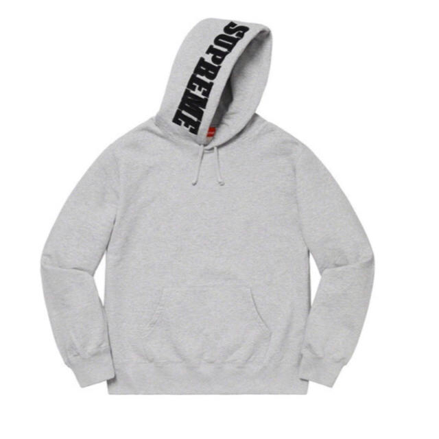 Supreme Millered Hooded パーカー グレー XL
