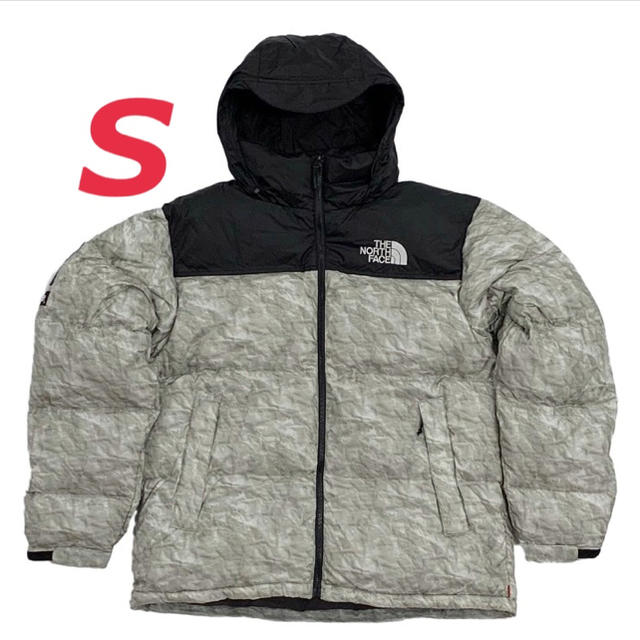 Supreme Paper Print Nuptse Jacket