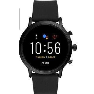 フォッシル(FOSSIL)の新品 FTW4025 fossil スマートウォッチ ブラック(腕時計(デジタル))