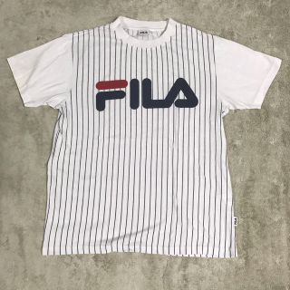 フィラ(FILA)のフィラ ストライプ シャツ(Tシャツ/カットソー(半袖/袖なし))