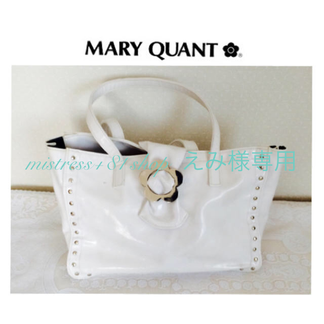 MARY QUANT(マリークワント)のMARYQUANT エナメルバック   レディースのバッグ(ハンドバッグ)の商品写真