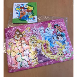 ディズニー(Disney)のプリンセスパズル おまけのパズル付き(知育玩具)