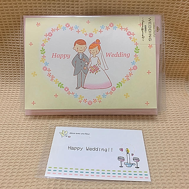 ウェディング 結婚祝い メッセージ カードの通販 By くるみ S Shop ラクマ