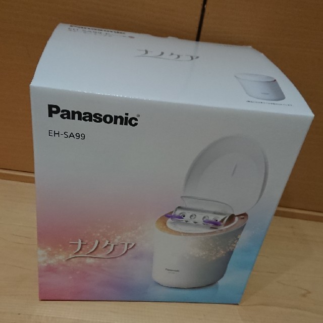 約20kg電源コードPanasonic スチーマー ナノケア EH-SA99 新品未使用