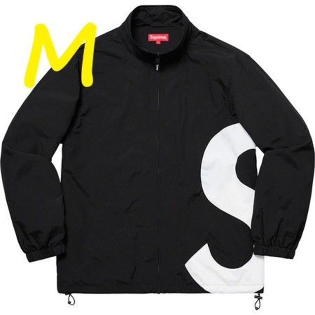 工場直送 Supreme M S-Logo Track Jacket 2019ss Jacket 黒 Supreme ...