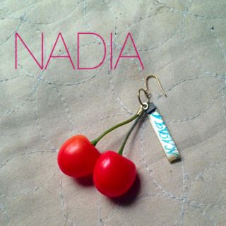 ナディア(NADIA)のNADIA/チェリー/サクランボピアス(ピアス)