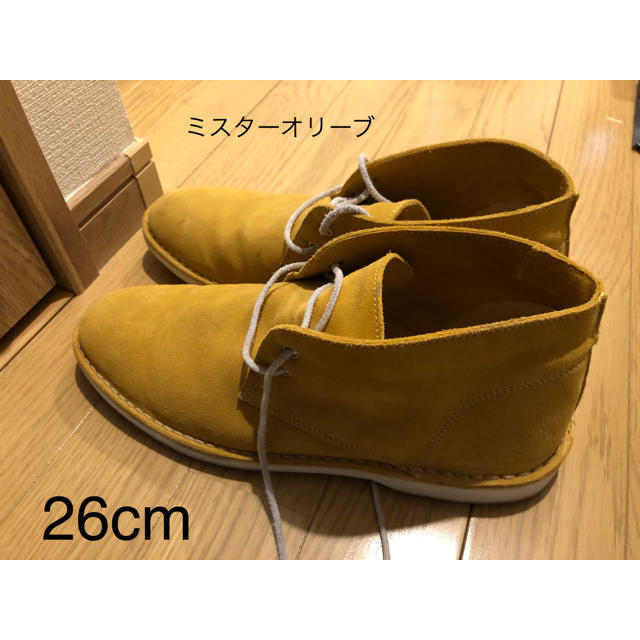 レザーシューズ（ミスターオリーブ、サイズ26cm）