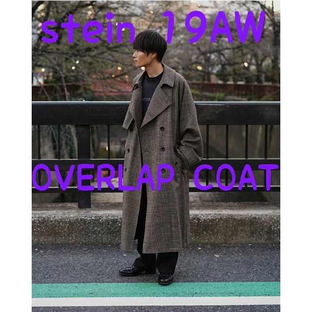 stein 19AW LAY OVERSIZED OVERLAP COATメンズ