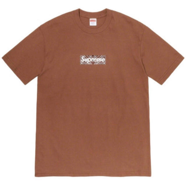 Lサイズ　新品　正規品　supreme Bandana Box Logo Tee