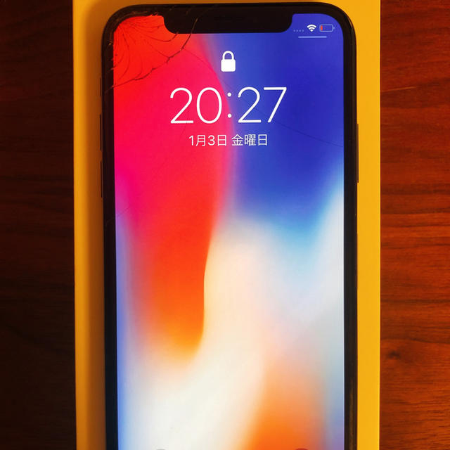 iPhone X Space Gray 64 GB docomo - スマートフォン本体