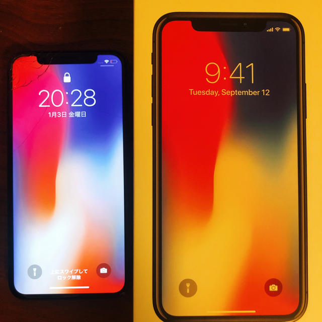 iPhone X Space Gray 64 GB docomo - スマートフォン本体