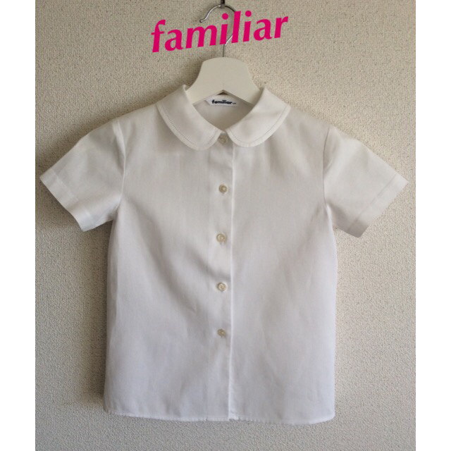 familiar(ファミリア)のfamiliar⭐️受験用 ブラウス 120 キッズ/ベビー/マタニティのキッズ服女の子用(90cm~)(ブラウス)の商品写真