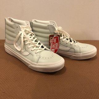 ヴァンズ(VANS)の値下げしました【新品】【箱付き】VANS SK8-HI Slim zip レザー(スニーカー)