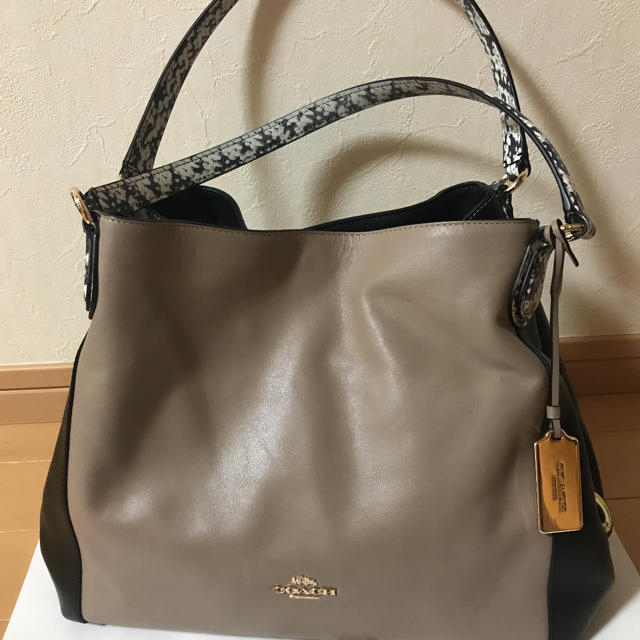 COACH  美品　コ-チ バッグ GOLD bagレザー付属品