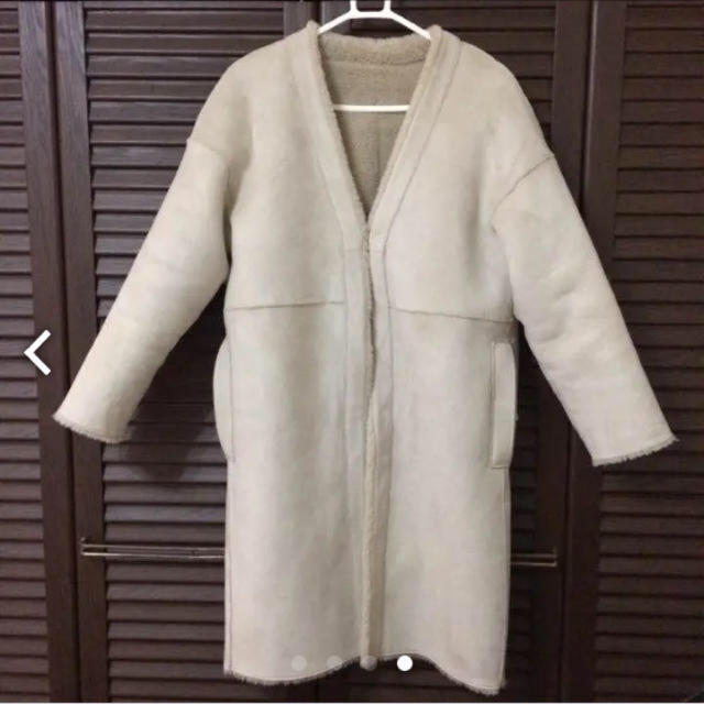 新品 ユナイテッドアローズ ボアコート ベージュ | munchercruncher.com