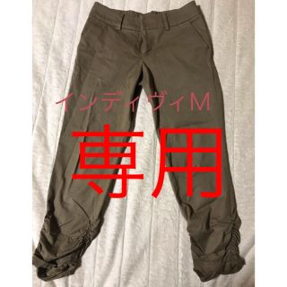 インディヴィ(INDIVI)のインディヴィのクロップドパンツ(クロップドパンツ)