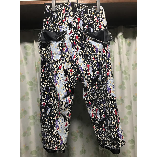 Yohji Yamamoto - sulvam 19AW レオパード ハイウエストパンツの通販