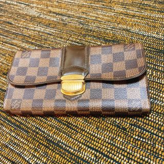 ルイヴィトン(LOUIS VUITTON)のルイビトン ダミエ 長財布(財布)