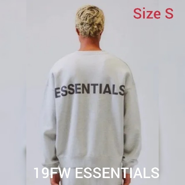 専用！ESSENTIALS  Crew Neck Sweat S リフレ