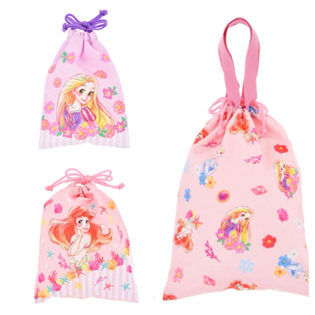 Disney(ディズニー)の【リンゴ様 専用】Disney カーズ 巾着 3種類セット！ キッズ/ベビー/マタニティのこども用バッグ(ランチボックス巾着)の商品写真