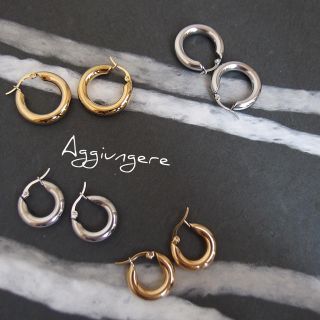 アメリヴィンテージ(Ameri VINTAGE)のNo.6 チャンキーピアス(ピアス)