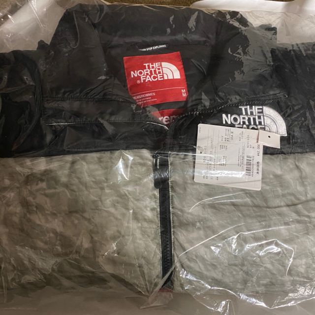 Supreme North Face Paper Nuptse Mサイズ