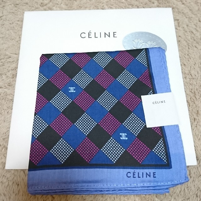 celine(セリーヌ)のメンズ ハンカチ CELINE  メンズのファッション小物(ハンカチ/ポケットチーフ)の商品写真