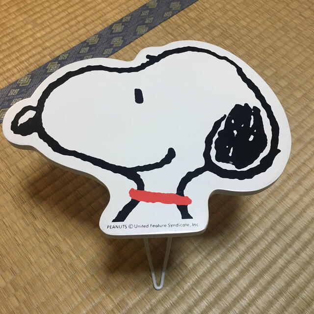 SNOOPY(スヌーピー)のスヌーピー ミニテーブル インテリア/住まい/日用品の机/テーブル(折たたみテーブル)の商品写真