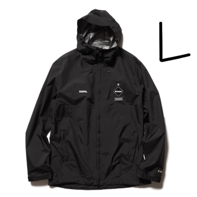 FCRB 19ss rain jacket L 黒 bristol ナイロンジャケット