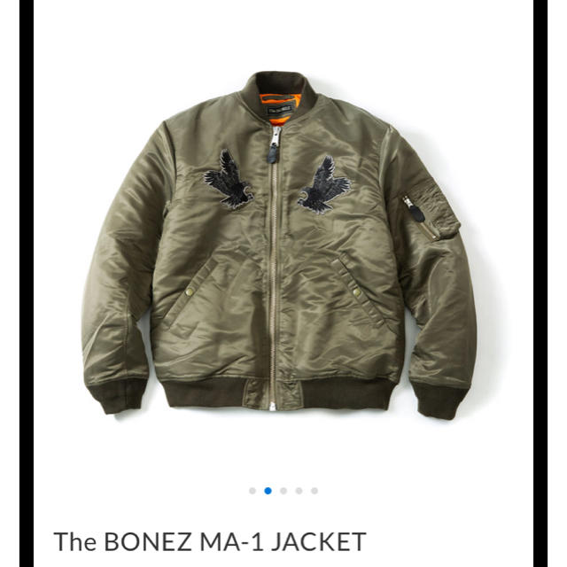 The BONEZ MA-1 JACKET 新品未使用 新しい到着 www